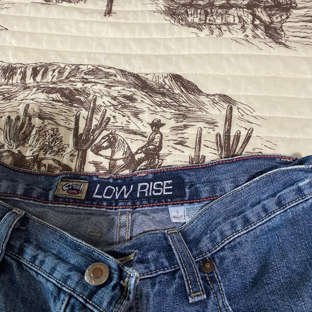 Cruel Girl Blue Low Rise Jeans